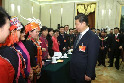 習(xí)近平參加廣西代表團審議