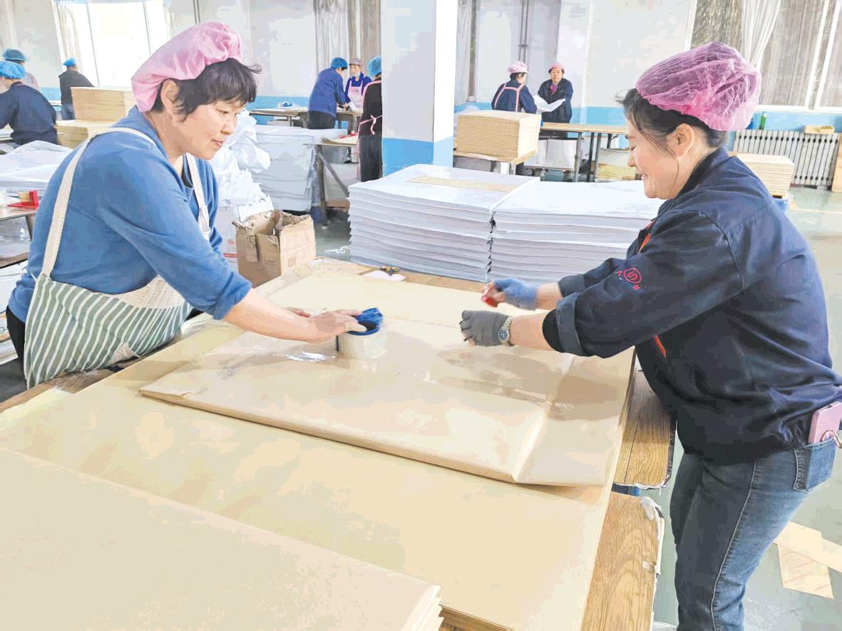 企業(yè)產(chǎn)銷旺 項目建設(shè)忙